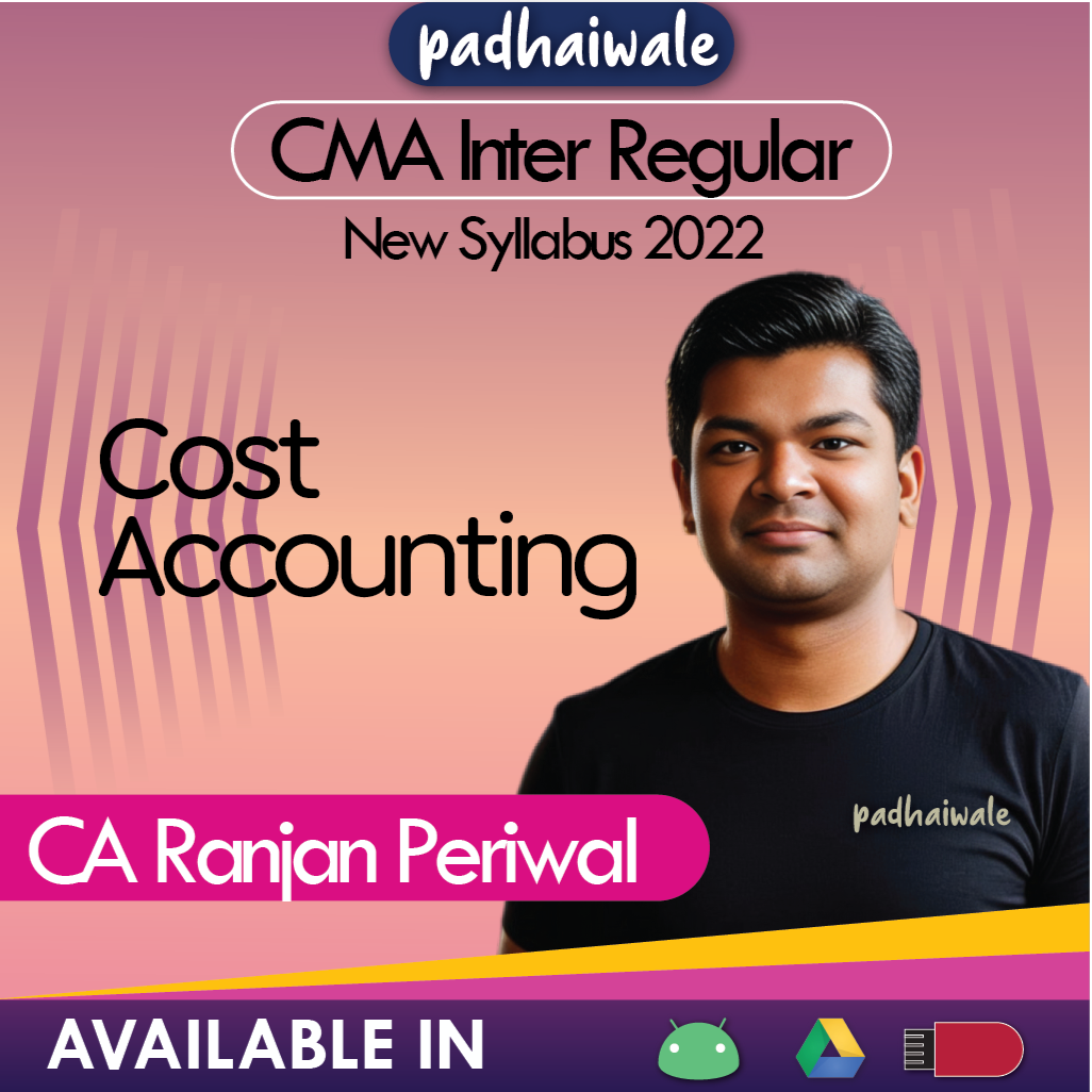 Cost Accounting CMA Inter ranjan periwal