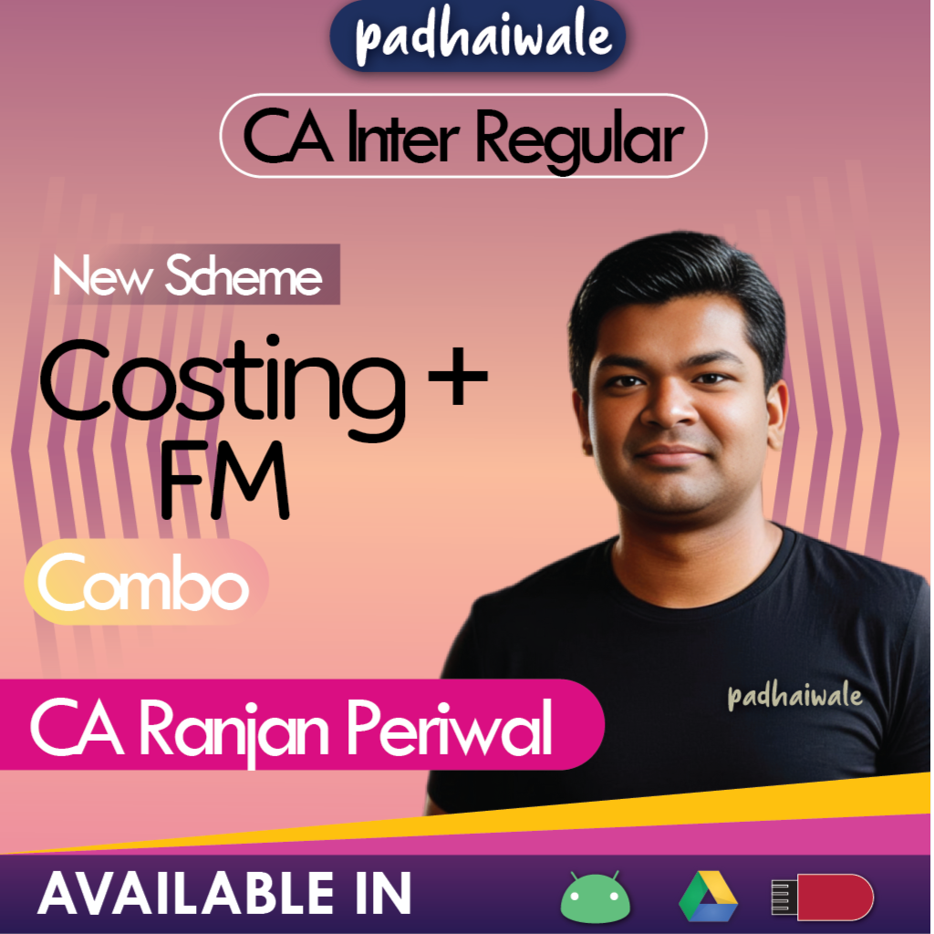 CA Inter Costing + FM Combo New Scheme Ranjan Periwal