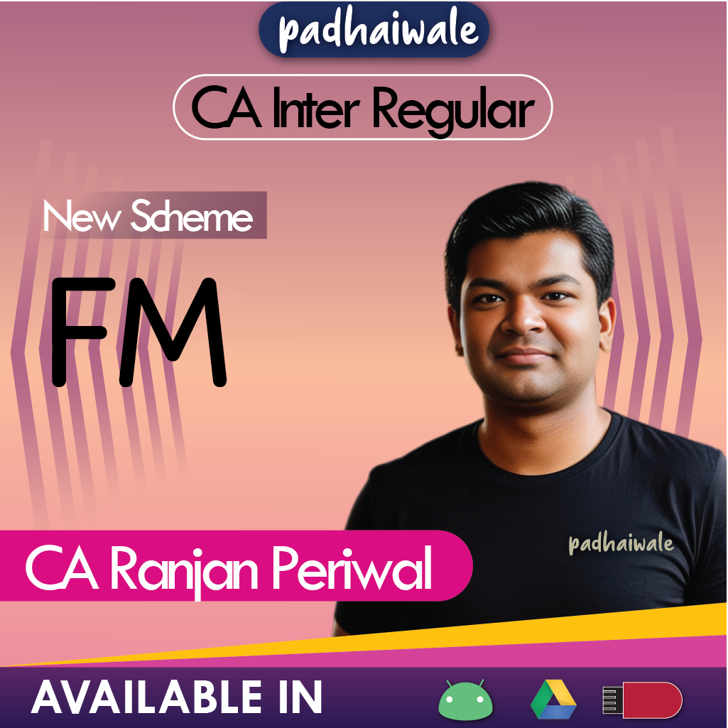 CA Inter FM New Scheme Ranjan Periwal